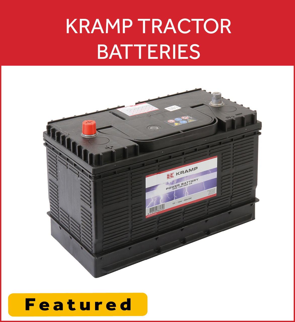 Kramp Tractor Batteries
